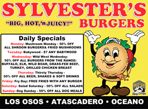 Sylvester‘s Burgers - Oceano